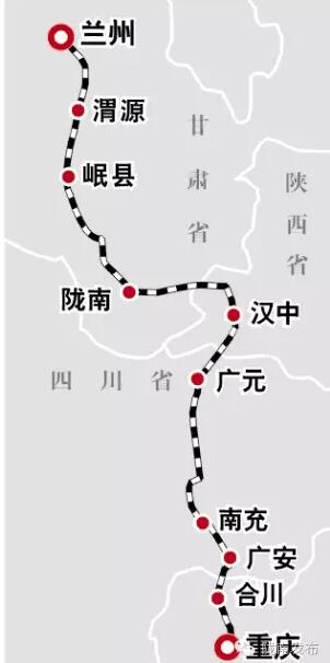 最新！蘭渝鐵路路基工程完成，廣元至重慶北段項目招標