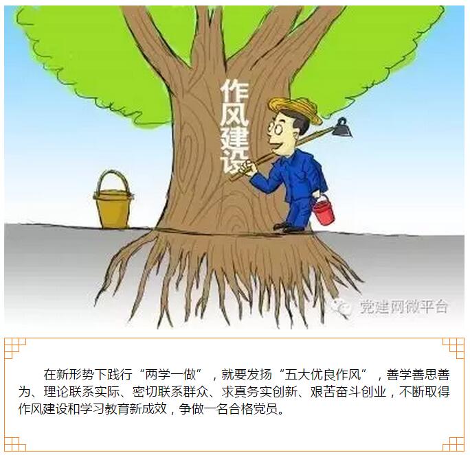 “兩學(xué)一做”:合格黨員應(yīng)有的好作風(fēng)