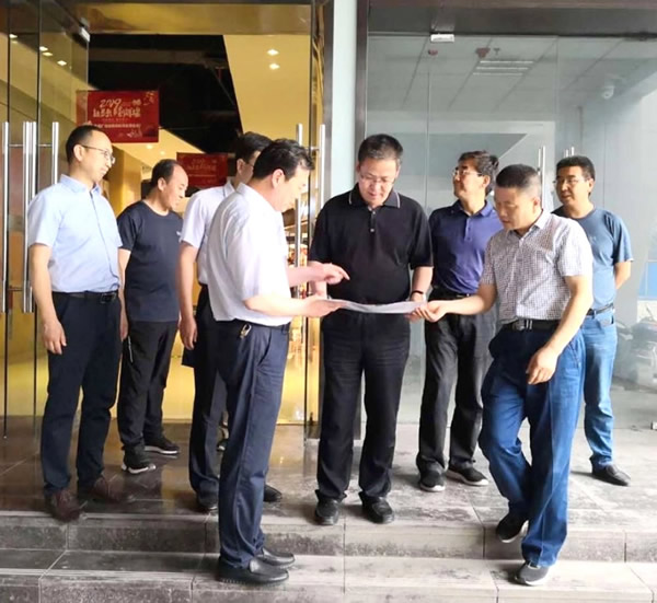 隴南市委常委、組織部部長楊郃調(diào)研指導市龍江城鄉(xiāng)發(fā)展集團公司黨建工作