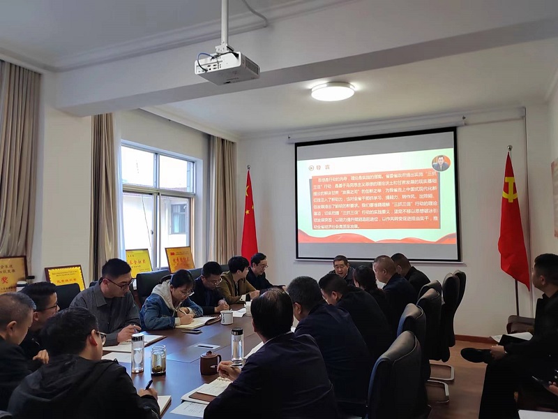 【“三抓三促”行動進行時】市龍江城鄉(xiāng)集團開展“隴南要發(fā)展，我該謀什么”——圍繞“加快集團公司高質量發(fā)展，我該謀什么”專題研討